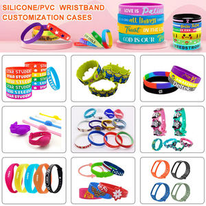 Pulsera de Silicona Personalizada con Logotipo del Fabricante, Pulsera de Goma con Inyección de Tinta, Regalos Promocionales Empresariales - Product Image 2