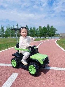 Auto Elettrica per Bambini 6V con Maniglia di Spinta, Mini Auto <span class=keywords><strong>Cavalcabile</strong></span> per Bambini - Product Image 6