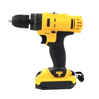 21V Double vitesse 200N. Perceuse électrique multifonctionnelle rechargeable à couple élevé de 10 mm pour usage domestique, tournevis