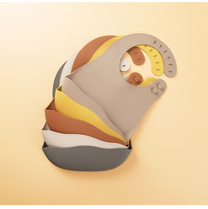 Babero de Silicona para Bebé, Diseño de Dibujos Animados, Libre de BPA, Grado Alimenticio, OEM/ODM, Venta Caliente 2023, Am Azon Shopee - Product Image 5