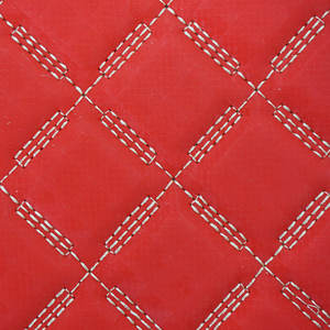 مصنع مخصص التطريز سيارة قماش مخيط غطاء مقعد السيارة سجادة القدم فرش السيارات cuero PVC rexine - Product Image 2