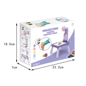 EPT Bo 3 en 1, Juguetes Educativos para Niños, Mesa de Dibujo con Proyección, Mesa de Pintura para Niños con Proyección - Product Image 4