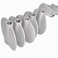 Plaque de vanne papillon en acier inoxydable moulée avec précision, pièces de vanne industrielles, fonderie, pièces moulées durables de haute qualité