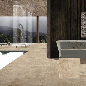 <span class=keywords><strong>Piastrelle</strong></span> in Porcellana Antiscivolo e Antibatteriche per <span class=keywords><strong>Bordi</strong></span> Piscina, 600x600mm, Effetto Pietra, Economiche e Rustiche - Product Image 3