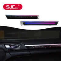Kit d'éclairage ambiant intérieur SJC amélioré pour Porsche Cayenne 2010-2017, LED multicolores Symphony, 64 couleurs