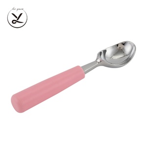 Cuchara de aluminio para helado con mango rosa, profesional, autodescongelante, antiadherente, de metal, para sorbetes, ideal para tiendas de postres y boutiques. - Product Image 6