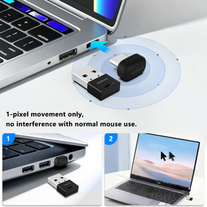 Mini agitateur de <span class=keywords><strong>souris</strong></span> indétectable, agitateur de <span class=keywords><strong>souris</strong></span> USB sans pilote pour ports A/C, garde le PC/ordinateur portable actif - Product Image 4