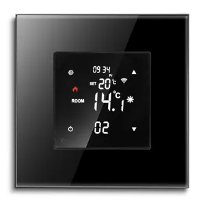 Bingelec WiFi温控器触摸屏图雅智能家居室电地暖锅炉控制器彩色显示屏