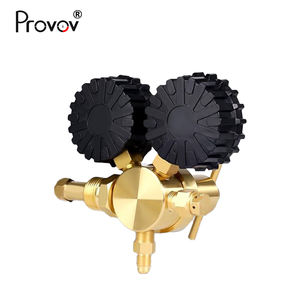 1/4 "SAE erkek çıkış bağlantısı CGA580 G5/8 giriş bağlantısı yüksek basınçlı hava <span class=keywords><strong>25</strong></span> MPa azot gazı regülatörü ile tahliye vanası - Product Image 4