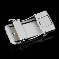 Boucle de ceinture à verrouillage automatique personnalisable pour hommes en alliage de zinc mat Premium Business Design minimaliste Quincaillerie durable