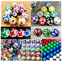 Boules de loto pour jeux de loterie et de bingo