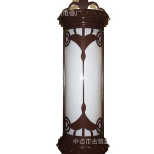 Lampe murale extérieure en acier inoxydable, longue bande LED, étanche, éclairage de jardin - Product Image 2