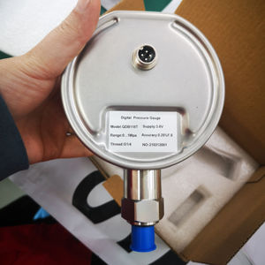 डबल स्क्रीन डिस्प्ले मैनोमीटर बैटरी-संचालित 0.1% सटीकता हाइड्रोलिक डिजिटल डेटा लॉगर दबाव गेज - Product Image 5