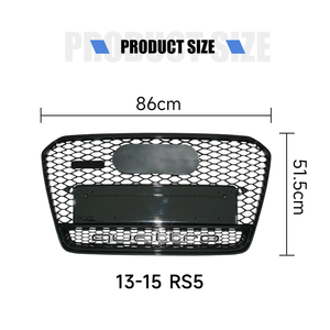 Griglia Anteriore RS5 di Alta Qualità per Audi A5 2013-<span class=keywords><strong>2015</strong></span> con Logo Quattro - Product Image 6