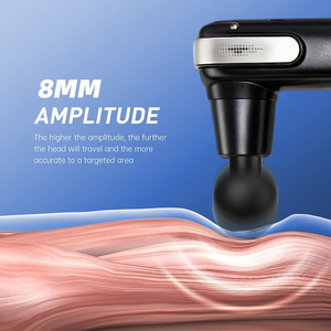 Tessuto profondo palmare a quattro teste collo posteriore vibrazione bastone martello vibratore corpo pistola per massaggio muscolare - Product Image 3