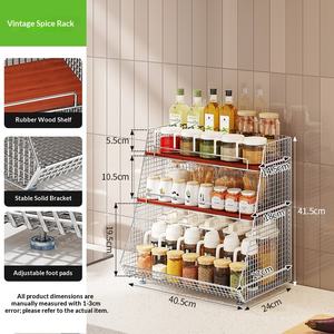 Estante para Especias <span class=keywords><strong>de</strong></span> Cocina Estilo Nórdico, Cesta <span class=keywords><strong>de</strong></span> Almacenamiento <span class=keywords><strong>de</strong></span> Frutas y Verduras <span class=keywords><strong>de</strong></span> Gran Capacidad, Estante <span class=keywords><strong>de</strong></span> Almacenamiento <span class=keywords><strong>de</strong></span> Botellas <span class=keywords><strong>de</strong></span> Especias para Esquina <span class=keywords><strong>de</strong></span> Encimera - Product Image 5