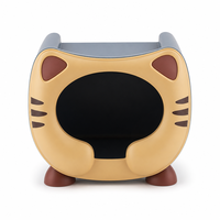 Étagères de rangement empilables pour chats YAOYUE, maison pour chat en PP, organisateur de meubles pour animaux de compagnie