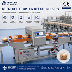 Professional Industrial Metal Detector With Conveyor Belt for Biscuit Industry NG-706 Dual-Loop Circuit Design Separately Adjust - Product Image 1
