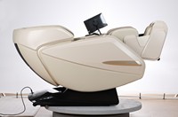 Fauteuil de massage premium inclinable avec technologie SL-Track et AI/4D, expérience de relaxation