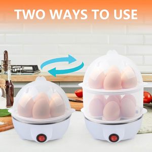 Novedades 2026: Cocedor de Huevos Eléctrico de Doble Capa con Soporte, Diseño Pingüino, Cocción Rápida - Product Image 3