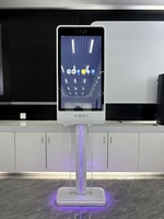 Kiosque numérique AI avec écran LED 32 pouces, terminal vocal interactif pour centre commercial, affichage publicitaire et service client