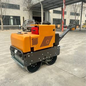 Rodillo Autopropulsado Pequeño de Doble Rueda de Alta Calidad con Motor Diésel de 600 Kilogramos en Venta - Product Image 4