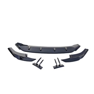 ชุดแต่งสปอยเลอร์หน้า 3 ชิ้น รุ่น Max Lip Air Knife สำหรับ <span class=keywords><strong>Audi</strong></span> <span class=keywords><strong>A4</strong></span> S4 ปี 2020-2026 อะไหล่ตกแต่งกันชนหน้าแบบพิเศษ - Product Image 5