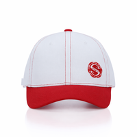 Casquette de baseball de luxe personnalisée à 6 panneaux en sergé, imprimé vague topographique dégradé violet, pré-courbée, unisexe, ajustable, style streetwear, snapback