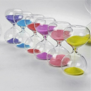 QIAOQI Giảm Giá Mạnh Đồng Hồ Cát Cổ Điển Có LOGO Tùy Chỉnh 3 Phút 15 Phút 30 Phút Đồng Hồ Cát Đồng Hồ Cát Nhiều Màu - Product Image 3