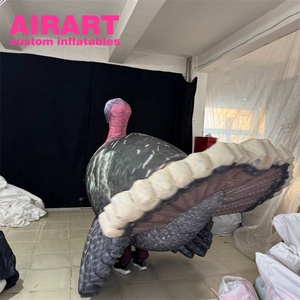 <strong>Inflatable</strong> <strong>Turkey</strong> <strong>Costume</strong> for Thanksgiving Parade Parties - <strong>Inflatable</strong> <strong>Turkey</strong> Mascot <strong>Costume</strong> - Product Image 5
