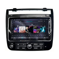 Autoradio Android 8 pouces avec écran tactile capacitif, CarPlay, Android Auto, WiFi/GPS intégrés, radio FM, pour tableau de bord VW Touareg 2011-2017