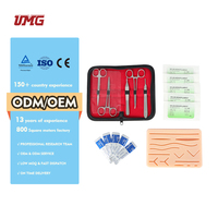 Kit de Práctica de Sutura de Silicona de 3 Capas con Maniquí para Educación Dental y Médica, Aprobado por CE, Entrenamiento Quirúrgico