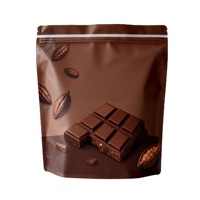 Sachet refermable personnalisé anti-enfants 1 lb, mat ou brillant, en Mylar, avec impression numérique, encoche de déchirement, UV sélectif et holographique