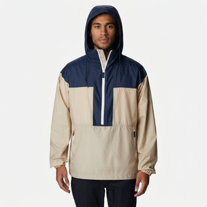 Hot Sale <b>Men</b> Windbreaker <b>Jackets</b> Spring <b>Thin</b> Stand Collar Front Logo Sporty Style Outdoor Wear Durable Material Wholesale - Product Image 1