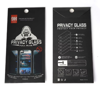 Protection d'Écran en Verre Trempé Anti-Espion Anti-Regard Indiscret pour iPhone 17 Air 16 15 14 13 Pro Max 12 11 Pro