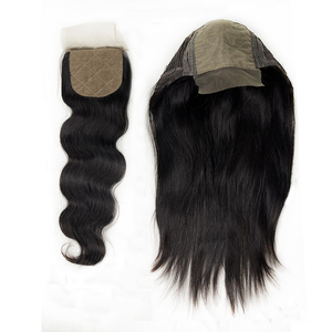 Peluca de pelo humano indio virgen de 18 pulgadas, pelo con cierre frontal de encaje, 13x4, 5x5, 4x4 - Product Image 1