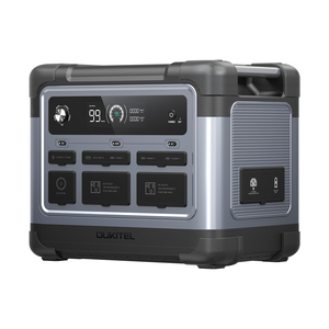 Générateur solaire silencieux 2008Wh, station d'alimentation portable pour le camping, générateur solaire 1000Wh, station d'alimentation portable 1200W - Product Image 2