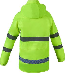 Impermeable <span class=keywords><strong>de</strong></span> Alta Calidad para Adultos, Traje <span class=keywords><strong>de</strong></span> <span class=keywords><strong>Lluvia</strong></span> <span class=keywords><strong>de</strong></span> Tela Oxford para Exteriores, Protección Laboral, Traje <span class=keywords><strong>de</strong></span> <span class=keywords><strong>Lluvia</strong></span> Reflectante Impermeable, Ropa <span class=keywords><strong>de</strong></span> Trabajo - Product Image 4