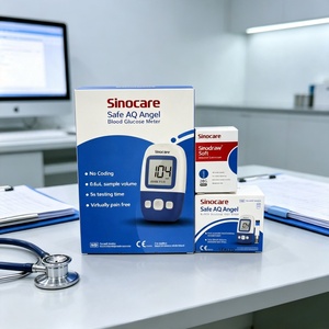 Medidor de Glucosa en Sangre Safe AQ Angel Support Mmol/L o Mg/dL, Máquina para Medir Glucosa en Sangre con 50 Tiras Reactivas - Product Image 6