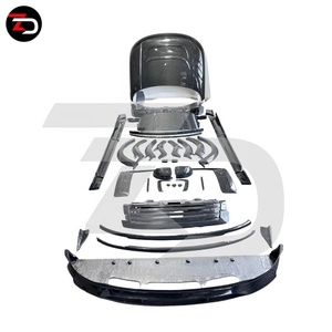 Kit de Carrocería de Fibra de Carbono MY Look a Buen <span class=keywords><strong>Precio</strong></span>, Labio Delantero, Labio Trasero, Rejilla Delantera, Moldura de Guardabarros, Alerón de Capó para <span class=keywords><strong>Range</strong></span> <span class=keywords><strong>Rover</strong></span> Vogue <span class=keywords><strong>2023</strong></span> en Adelante - Product Image 3