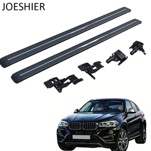 JOESHIER - Juego Completo de Estribos Laterales Eléctricos de Lujo en Aleación de Aluminio para Protección Todoterreno, para BMW X6 F16 2015-2019 SUV - Product Image 2