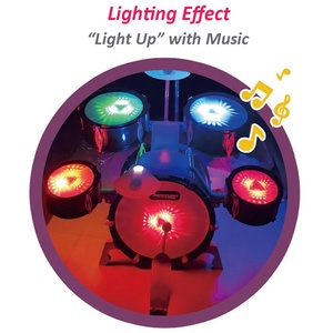 Instrumento musical eléctrico educativo para niños, tambor de jazz multifuncional con micrófono y conexión de teléfono móvil - Product Image 4