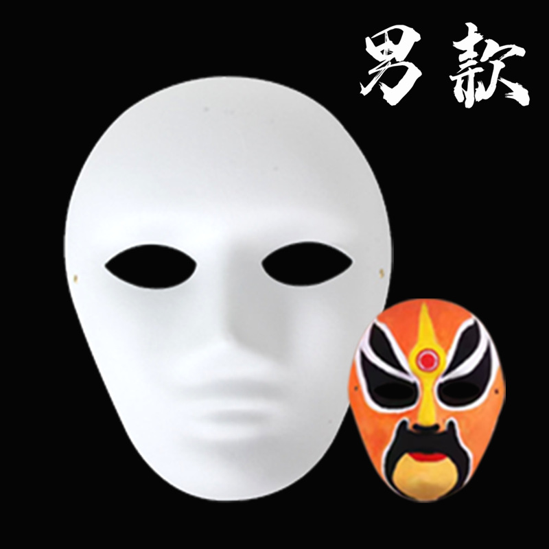 Mens mask-punching with cord