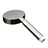 Robinet de baignoire de luxe avec douchette à main pour personnes âgées, avec interrupteur marche/arrêt, en acier inoxydable, kit de montage robuste pour baignoire