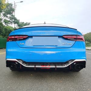 2020 <span class=keywords><strong>2021</strong></span> 2022 kit carrosserie RS5 diffuseur arrière pour <span class=keywords><strong>Audi</strong></span> A5 <span class=keywords><strong>S5</strong></span> B9.5 B9 PA mise à niveau RS5 lèvre de pare-chocs - Product Image 2