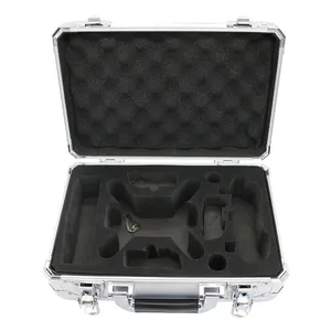 Custom Protective Silk Screen Hard Aluminum Case With Customized Foam For Drone/ Dji Spark