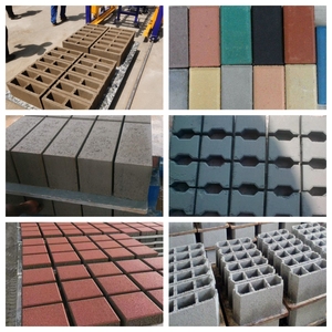 QT5-15 Automatic Hydraulic <strong>Concrete</strong> Cement <strong>Block</strong> Making Machine <strong>with</strong> New <strong>Plc</strong> Core Shape Mold <strong>Form</strong> Build China <strong>Supplier</strong> in India - Product Image 6