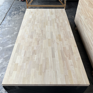 Papan Kayu Sambung Jari Tren Terbaru 35mm 38mm 40mm Papan Kayu Laminasi Pinus/Jati/Walnut/Akasia/Karet Papan Sambung Jari - Product Image 6