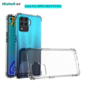 TPU souple Anti-jaune antichoc Transparent mince housse de téléphone portable pour <span class=keywords><strong>Oppo</strong></span> A94 <span class=keywords><strong>F19</strong></span> <span class=keywords><strong>Pro</strong></span> - Product Image 4
