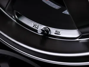 ล้อฟอร์จ Rays TE37 SL Black Edition Style ขนาด 15-20 นิ้ว 5x100 5x112 5x114.3 สำหรับ GTR Supra BMW Audi Tesla WRX - Product Image 4